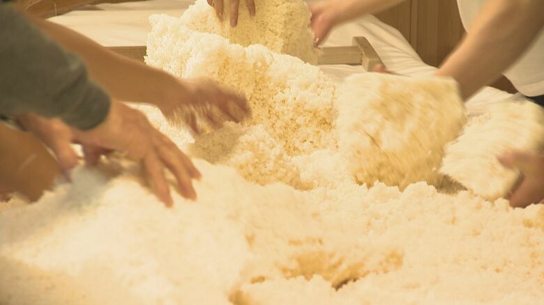 酒造りが始まった