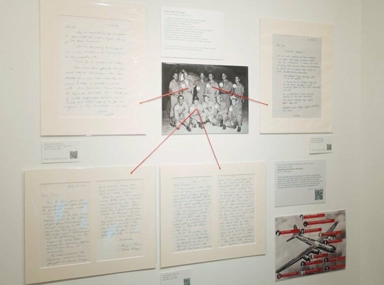 終戦から数十年を経て、「エノラ・ゲイ」乗組員がしたためた手紙