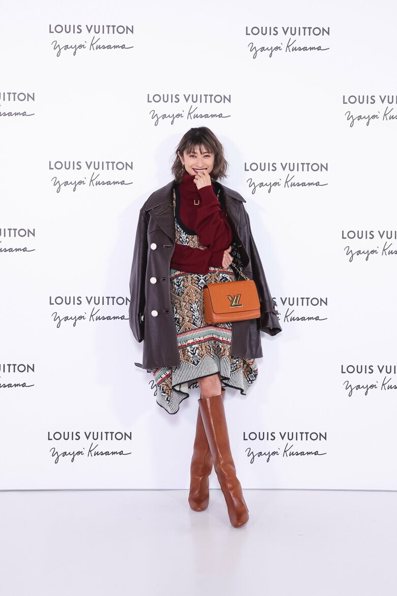 山田優さん　(C)LOUIS VUITTON