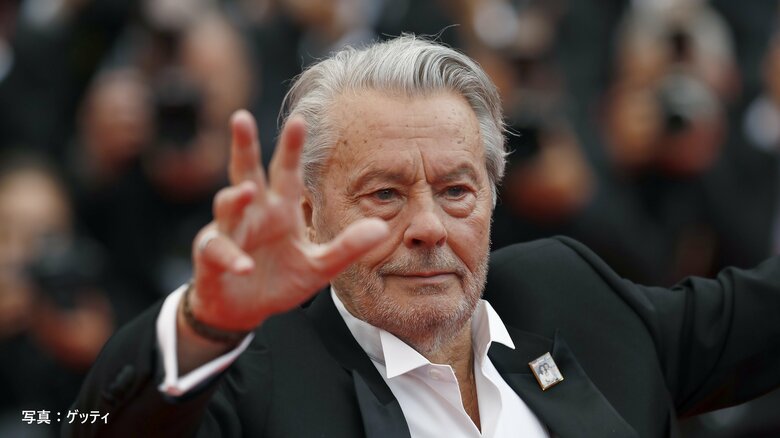 第72回カンヌ国際映画祭に出席したアラン・ドロンさん（写真：ゲッティ）