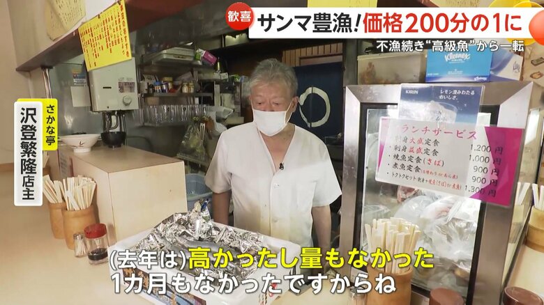 さかな亭・沢登繁隆店主
