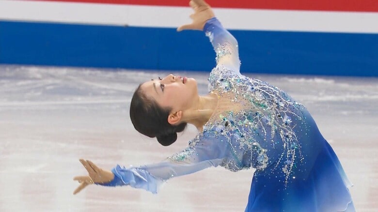 気持ちの強さを見せ巻き返したフリー（2024年世界選手権）