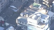 屋上で3人が手をふり救助求めているとの情報も…JR恵比寿駅近くの工場で火事　東京・渋谷区