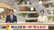 シリーズ衆院選　候補者第一声をＡＩ分析で”見える化”　第二回・岡山２区【岡山】