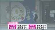 非常に激しい雨 5日も大雨の恐れ　土砂災害や低い土地の浸水に注意・警戒を　大分