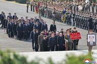 北朝鮮の金正恩総書記が元ナンバー2金永南氏の葬儀に参列　3日に97歳で死去　外交担い平昌オリンピックで訪韓　