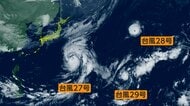 列島周辺「トリプル台風」の進路は　長雨が食卓直撃し千葉県産の焼き芋ピンチ　レタス3倍に高騰で「B品」人気