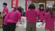 自民党総裁選　熊本でも党員票の開票作業