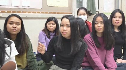 【能登半島地震】「仕事に戻りたい」ミャンマーから働きに来ていた女性たちも被災　親には“大丈夫”と伝え…