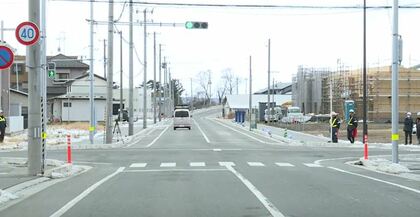 「高速並みのスピードも」「一時停止しない」　“7歳女児重体”の事故現場に信号機設置　住民は以前から「不安の声」