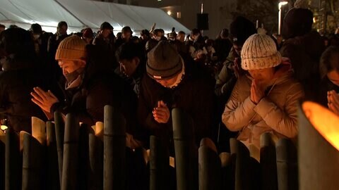 きょうで阪神・淡路大震災から31年…各地で追悼の祈り捧げられる「絶対忘れてはいけない、教えていかないといけない」