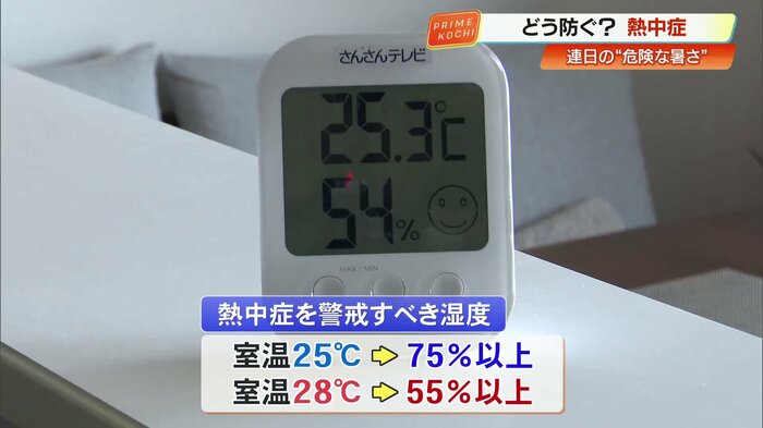 熱中症の要因は温度だけではない
