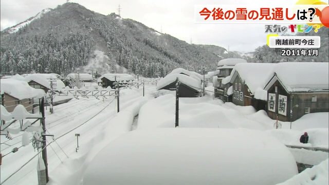 2011年1月31日に今庄で積雪244センチを記録
