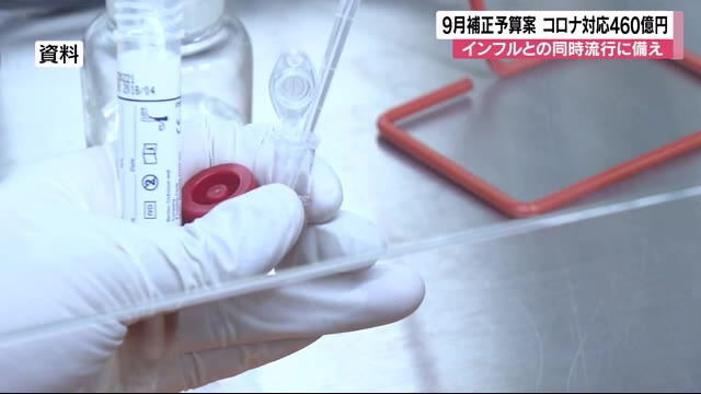 9月補正予算案 コロナ対応460億円 インフルとの同時流行に備え 1日に9000件の検査を 長野