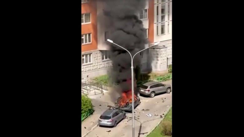 軍関係者を狙った犯行か…モスクワ近郊で車が爆発しロシア軍参謀次長が死亡　手製の爆発物が遠隔操作で爆発したことが原因　｜FNNプライムオンライン