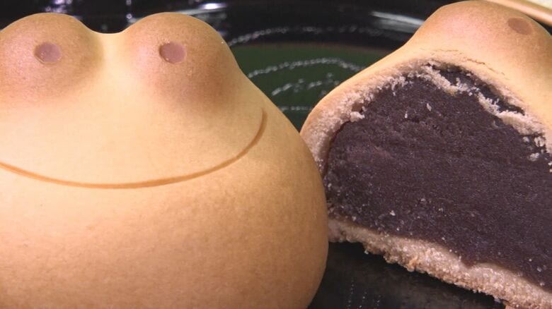 現社長と“同い年”…名古屋土産の定番・青柳総本家の『カエルまんじゅう』手作業で生み出される表情の秘密｜FNNプライムオンライン