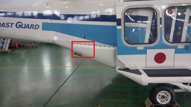 海保のヘリコプターの機体からネジ1本が落下か 判明前日に富山・石川へしょう戒飛行 第九管区海上保安本部新潟航空基地｜FNNプライムオンライン