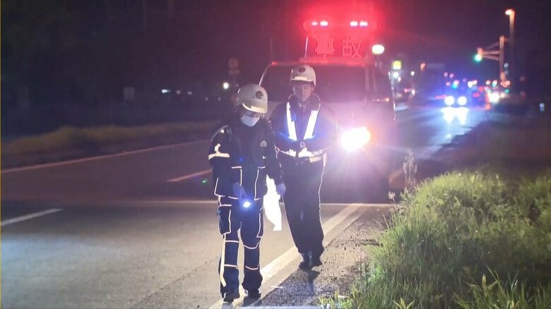 【速報】国道を横断していた10代女性が乗用車にはねられ”心肺停止”の状態で搬送…運転していた45歳の女を逮捕＜北海道苫小牧市＞｜FNNプライムオンライン