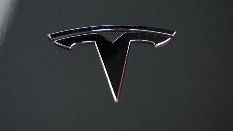 テスラ世界販売13％減　2期連続の前年同期比二桁減　マスクCEO政権離脱後も販売回復せず｜FNNプライムオンライン