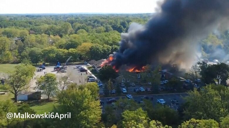 モルモン教の教会で男(40)が銃乱射後に放火、10人死傷　男は警察との銃撃戦の末射殺　アメリカ・ミシガン州｜FNNプライムオンライン