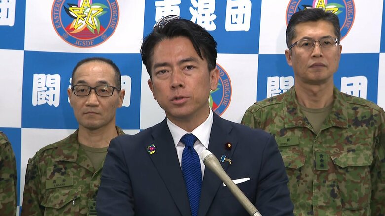 小泉防衛大臣「言語道断で許されず強い憤り覚える」　沖縄・那覇市の強盗殺人事件で海兵隊の男逮捕「アメリカ側に防止の徹底申し入れた」｜FNNプライムオンライン