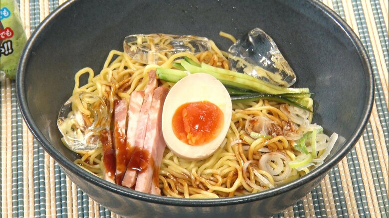 北海道・旭川市　藤原製麺「北海道山わさび醤油まぜそば」178円