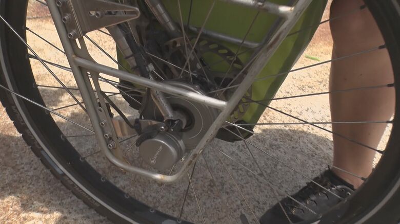 車輪には発電機