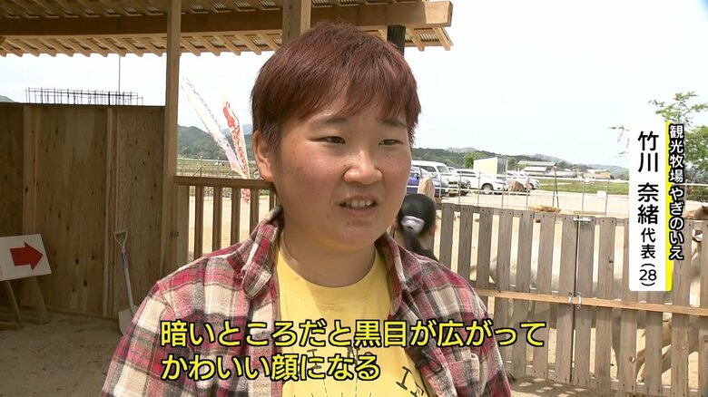 ヤギの魅力を語る観光牧場やぎのいえ・竹川奈緒代表