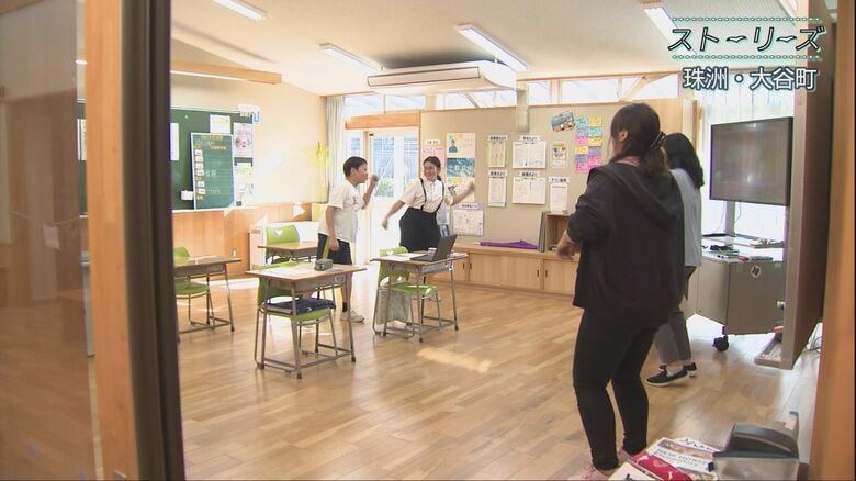 小学生は2人、中学生は3人に減った