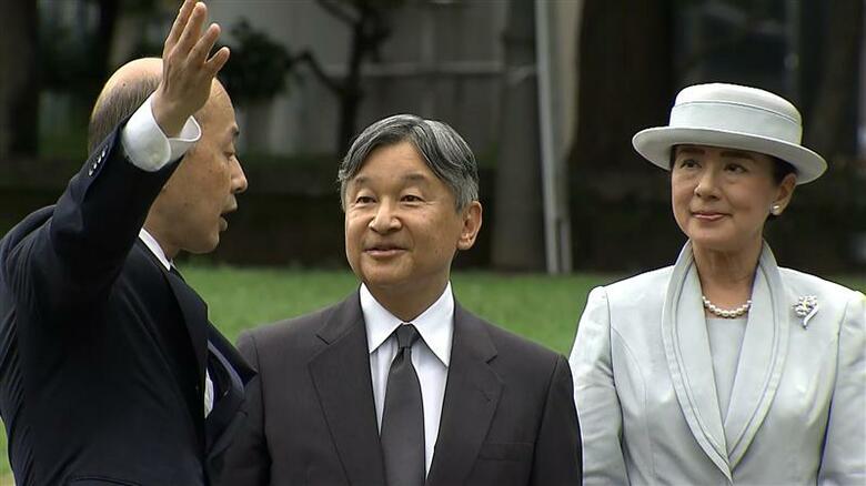 長崎の原爆落下中心地碑に献花　9月12日