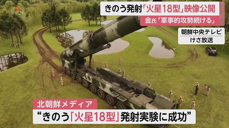 発射されたミサイルは高度6648キロまで上昇した