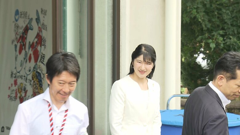 小千谷市の特産であるニシキゴイをご覧に　9月8日