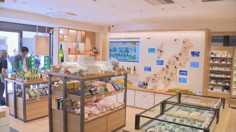 銀座にグランドオープンした「THE NIIGATA」