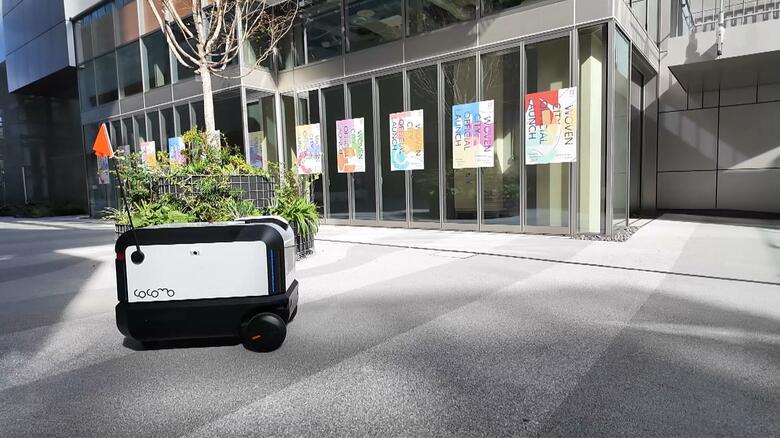 トヨタ「ウーブン・シティ」内部の様子