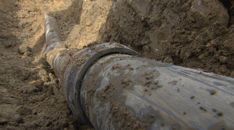 破損した水道管