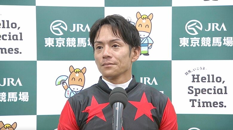 セキトバイーストとコンビを組む浜中俊騎手