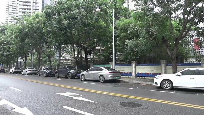 現在の事件現場の様子（9月25日）