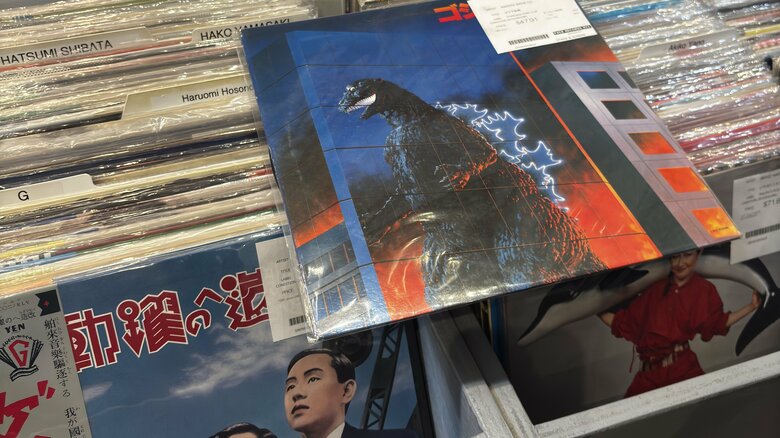 「ゴジラ」シリーズのサントラもここに！？