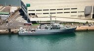 海上自衛隊の掃海艇「はつしま」の艦内一般公開　高松市・高松港【香川】