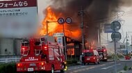 客が肉焼いていたコンロから出た炎が建物に…焼き肉店で火事 店内に客と従業員75人もけがなし 茨城・筑西市