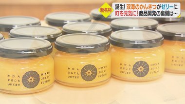 「ミカンまるごと1個×柑橘ジュース」の手作りゼリー誕生 新名物で町を元気に…開発に密着【愛媛発】