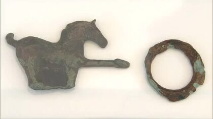 年間２万人以上訪れる岡山市の造山古墳に出土品のレプリカお目見え…近くの施設で公開【岡山】