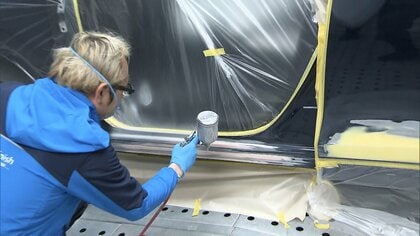 「いつ入荷するか分からない･･･」自動車の修理工場に不安広がる、シンナー品薄でピンチ　中東情勢で原油価格高騰　