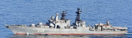 ロシア海軍10隻が津軽海峡を通過　岸防衛相「ロシア軍の活発化には懸念」