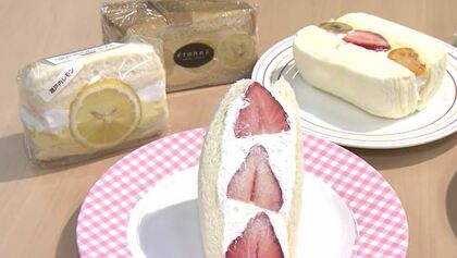 断面に萌える「フルーツサンド」　メニューにない月に1度販売のフルーツサンドも