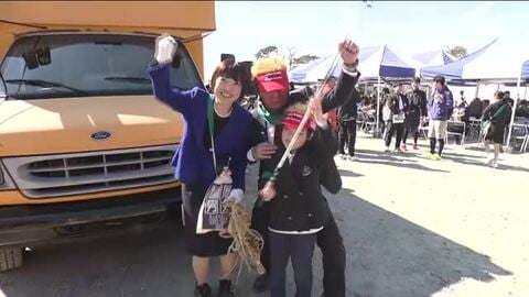 一年の福を願い４００人が参加！福島県福島市の信夫山で「暁まいり福男福女競走」今年の福男・福女は！