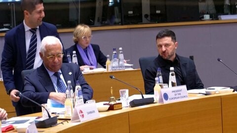 38兆円の“ロシア凍結資産”原資のウクライナ支援をEU首脳会議で協議…ゼレンスキー大統領支援訴えるもベルギーは難色