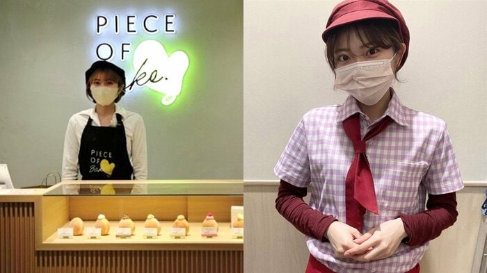 高校時代からクレープ店で働き、クレープ作りの基礎を学んだ（遠藤さん提供）