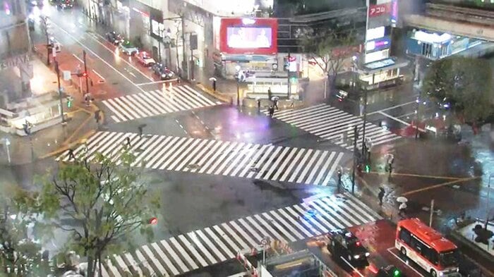 人出が激減した渋谷の街