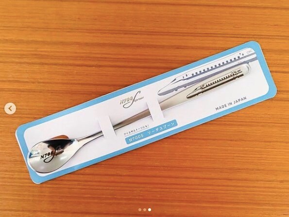 N700Sソーダスプーン(提供:株式会社ジェイアール東海パッセンジャーズ)